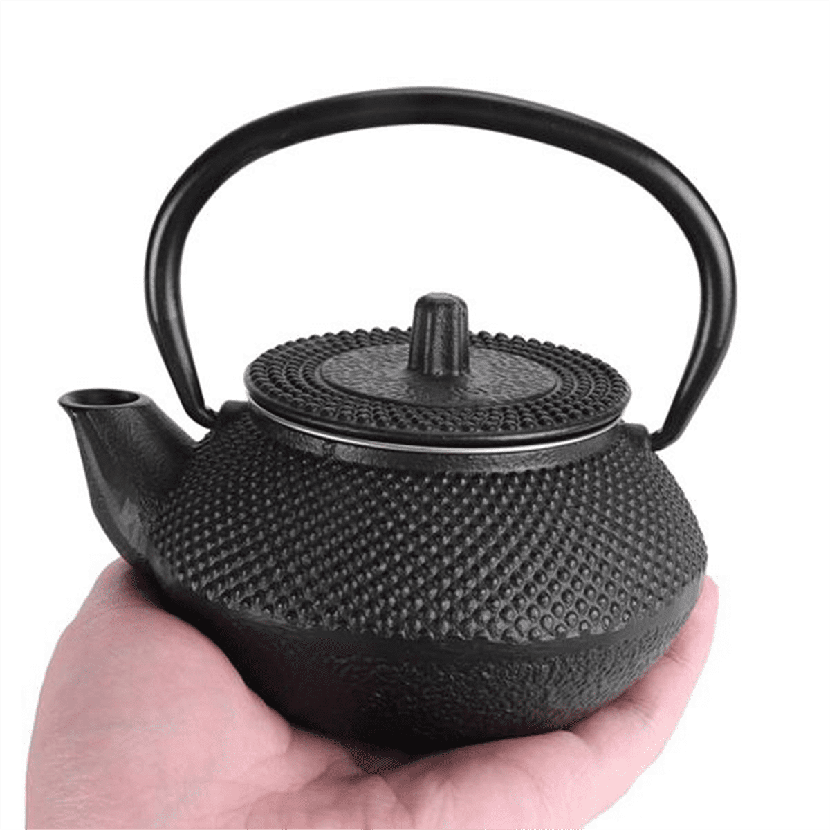Théière En Fonte Verte 1 Litre Avec Infuseur En Acier Inoxydable - Pour Thé En Vrac - Rétention De Chaleur Optimale - 2