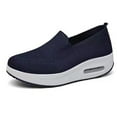 thumbnail image 3 of Women's Casual Walking Sneakers Heighten Shoes Slip-On Casual Sports Shoes for Holiday Birthday Gift, 3 of 3