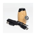 thumbnail image 4 of Herramienta para soldar con cautín, batería para cautín inalámbrico, cautín portátil recargable por USB (veta de madera amarilla), 4 of 5