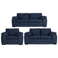 thumbnail image 1 of Sala Kessa Muebles Genova 3 2 1 Azul Marino, 1 of 6
