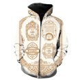 thumbnail image 1 of Sudadera con capucha y cremallera para hombre, estilo europeo y americano, con estampado 3D, de manga larga, unisex, para primavera y adolescentes, 1 of 6