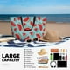 thumbnail image 5 of Fotbe Watermelon Bolsa de Viaje para Playa - Resistente al Agua, Bolsa Tote de Gran Capacidad y Ligera con 7 Bolsillos para Mujeres y Hombres, 5 of 7