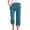 AA01-Sky Blue&womens pants, variant on Camisas Para Hombres! Womens Cotton Linen Capri Pants 2025 Summer Casual Drawstring Beach Capris Pant Elastic Waist Tulip Hem Cropped Trouser with Pockets Sky Blue L