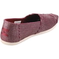 thumbnail image 4 of Toms Printed Alpargata Women/Adult shoe size 10  Casual 10015651 Cabernet Glitter Rib Knit, 4 of 7