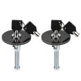 thumbnail image 1 of Carbon fiber hood lock kit for universal car with quick latch release, 1 of 1