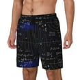 thumbnail image 2 of Haiem Mathematica Science Men'S Quick-Dry Swim Trunks: Comfortable Beach Shorts With Mesh Lining And Pockets - Ideal For Swimming And Sunbathing Xx-Large, 2 of 9