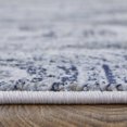 thumbnail image 4 of Feizy Marigold Transitional Geometric, Gray/Blue/White, 8' x 11' Area Rug Easy Care Stain Resistant Fade Resistant Global Floral & Botanical Floor Rug for Living room Bedroom, 4 of 9