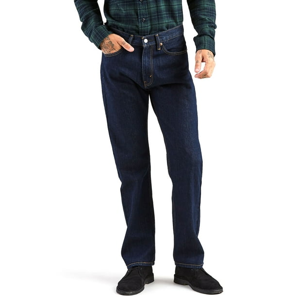 Levis Men's 505 Regular Fit Jeans 