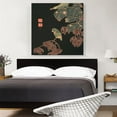 thumbnail image 2 of ARTCANVAS The Paroquet Canvas Art Print by Jakuchu Ito - Size: 36" x 36" (1.50" Deep), 2 of 9