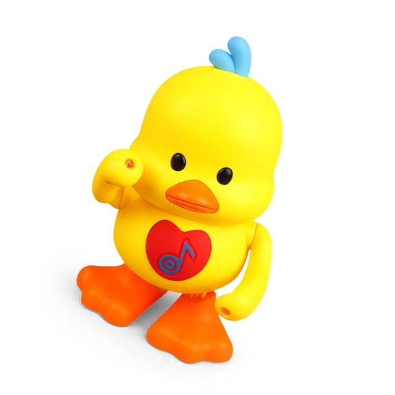 Sinyiin LED Lit Animated Duck That Dances Colorful Lights and Music for Kids