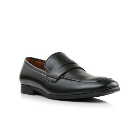 

Ferro Aldo Dylan MFA19671B Classic Moc-Toe Penny Loafers for Men in Classic Cognac Men s Size 8