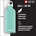 TRAHOO Aluminum Water Bottle Traveller Made in Switzerland
