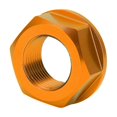 thumbnail image 2 of Motorcycle Rear Wheel Axle Nut M20xP1.5 Aluminum Replacement for Yamaha YZ125/YZ250 1999?2021Yellow, 2 of 5