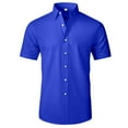 thumbnail image 3 of Mens Golf Polo Dress Short Sleeve Slim Fit Business For Button Up Mens Graphic T-Shirts, 3 of 3