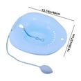 thumbnail image 3 of HIBIBUD Ergonomic Sitz Bath Tub-High Temperature Resistant and Easy to Hygienic for Elderly and Disabled-Avoid-Overflow Design Included, 3 of 4