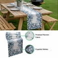 thumbnail image 5 of Blue Green Eucalyptus Leaves Table Runner - 70 Inch Long, Kitchen Dining Table Runner Dresser Scarves, Spring Summer Botanical Farmhouse Decor for Coffee Tables Wedding Party Banquet, 5 of 8