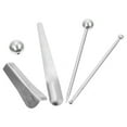 thumbnail image 4 of NUOLUX Manual Caulk Tool Stainless Steel 2 Sets 12X0.7In, 4 of 8