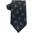 thumbnail image 1 of Sean John - Corbata estampada para hombre, color negro, talla única, 1 of 1