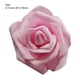 thumbnail image 4 of Cateissary Paquete de 50 flores biónicas artificiales, rosas de simulación de espuma PE, decoraciones de flores falsas, regalos de compromiso para bodas y Kits de decoración para fiestas Rosa claro Cateissary  JJ18310-01, 4 of 6