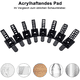 thumbnail image 5 of Bridas para cables ajustables, bridas reutilizables con almohadillas autoadhesivas de alta viscosidad, aptas para diversos materiales, incluidos plástico, madera, vidrio, metal, caucho, gestión de, 5 of 7