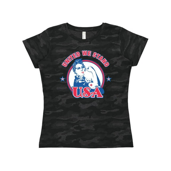 Inktastic Rosie Riveter United USA Women's T-Shirt
