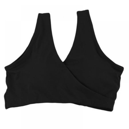 Womens Extra Soft Organic Cotton Wireless Nursing & Maternity Sleep Bra