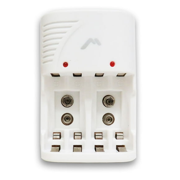 Cargador de Baterías AA AAA 9V Mitzu MC210