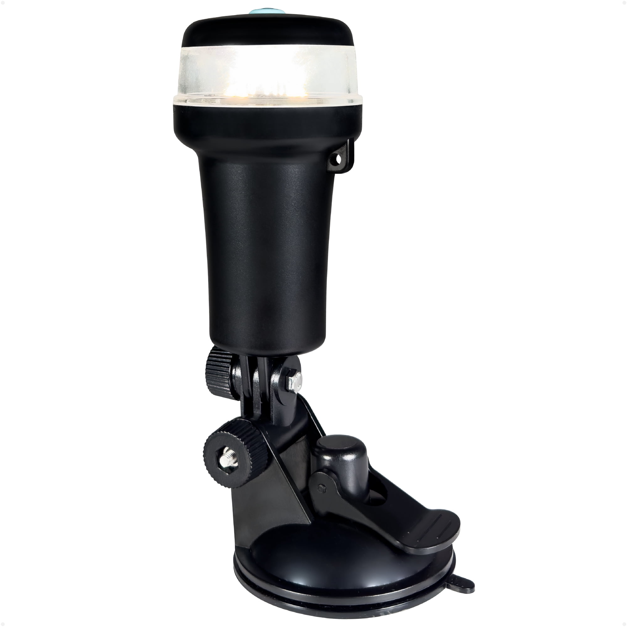 Five Oceans LED Portable All-Round Boat Navigation Light, 180-Degree Tilt Suction Base, 2 NM Visibility, IP67 Waterproof, Battery-Operated Anchor Light for Small Boats, Kayaks, Inflatables - FO4828