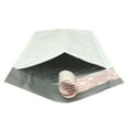 thumbnail image 3 of UOFFICE 100 White Poly Bubble Mailer Bags 4x8" - #000 Envelopes Self-Sealing, 3 of 12