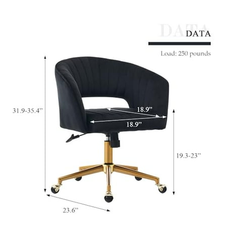 velvet office desk chair modern product
