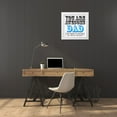 thumbnail image 3 of Prime, Marcus 26x26 White Modern Wood Framed Museum Art Print Titled - Awesome Dad, 3 of 4