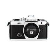 OM SYSTEM OM-3 Mirrorless Camera Silver Bundle