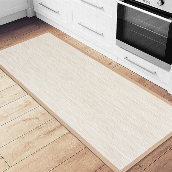 Stripe 18"x47" Beige Anti-Fatigue Standing Mat