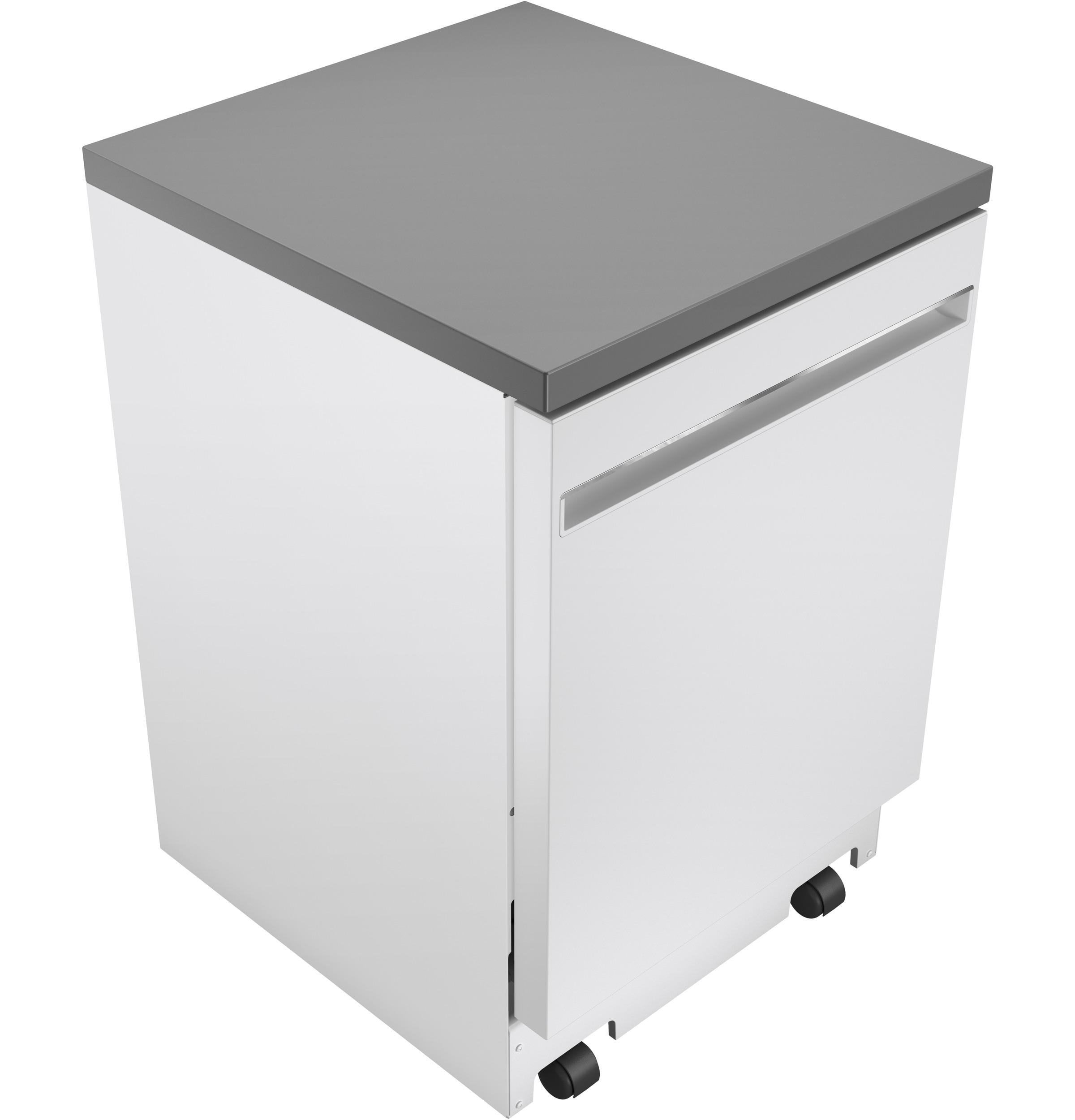 GE APPLIANCES GPT225SGLWW portable dishwasher