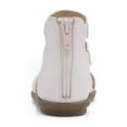 thumbnail image 5 of DREAM PAIRS Girls Gladiator Sandals with Zipper Strappy Sandals Toddler/Little Kid/Big Kid, 5 of 7