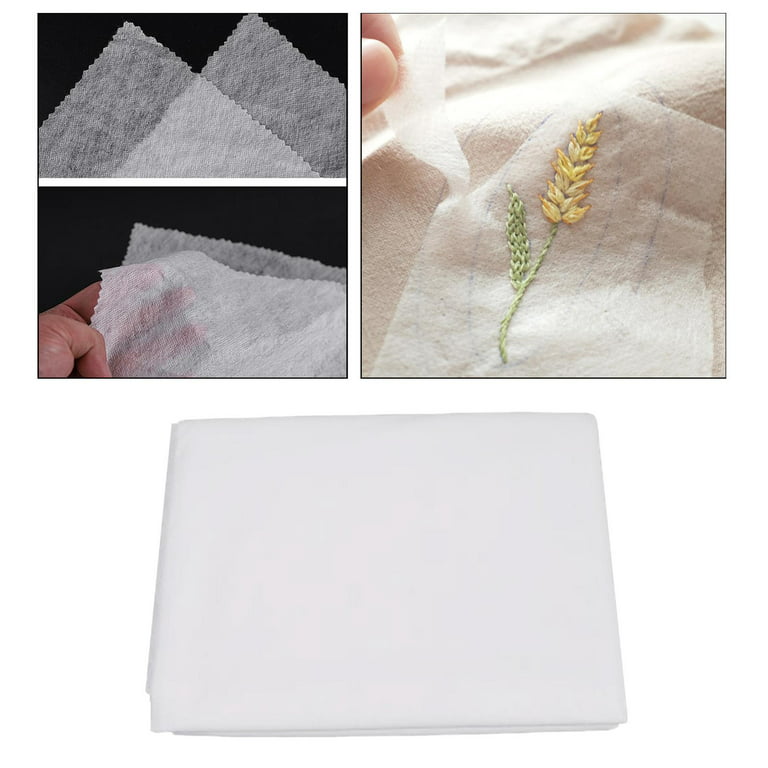 roll Tear Away Water Soluble Embroidery Stabilizer Backing - Choice for  Standing Lace & High Temperature Resist Fabric
