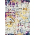 thumbnail image 7 of Hauteloom Fowlmere Living Room, Bedroom Area Rug - Modern - Blue, Orange - 5'3" x 7'3", 7 of 7