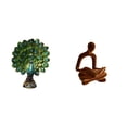 thumbnail image 1 of Figura de escritorio,Estatua de pavo real en estante,escritorio,decoración del hogar,Figuras decorativas creativas para la oficina y el hogar,Figura del pensador abstracto,Estatua de Pensador, 1 of 8