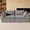 Gray, variant on Cubente 108" L-Shaped Boneless Cloud Sectional Sofa with Ottoman, 4-Seater Modular Deep Seat Couch in Two-Tone Mousse Fabric, No Assembly Required for Living Room