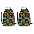 thumbnail image 2 of Kdxio Palm Trees Print 2 Pack Car Kick Mat Seat Cover Back Protector Mat with Pockets for Organizer Backseat Protector and Storage Anti Kick Pad for Vehicles, 2 of 9