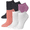purple, variant on Hanes Women's No Show Socks, Originals Supersoft, 6-Pack, Size 5-9