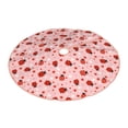thumbnail image 2 of KLL Christmas Tree Skirt,Party Decorations Farmhouse for Christmas Decorations Holiday Party 30" -Flowers And Ladybugs, 2 of 6