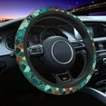 thumbnail image 4 of Car Steering Wheel Cover Neoprene Anti Slip, Sweat Absorption Auto Car Wrap Cover - Mermaid Scales, 4 of 6