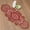 Maroon Gold, variant on Homebia Designs Christmas Beaded Table Runner 13x36 "-Maroon Gold Fancy Scrolled Design-Rustic Farmhouse Handmade Needle Work Holiday Table Centerpiece for Thanksgiving, Dining Room & Every Décor