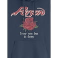 thumbnail image 3 of Poison, Men's Apparel Graphic Hoodie Sweatshirt, Rose, Sizes S-3XL, 3 of 4