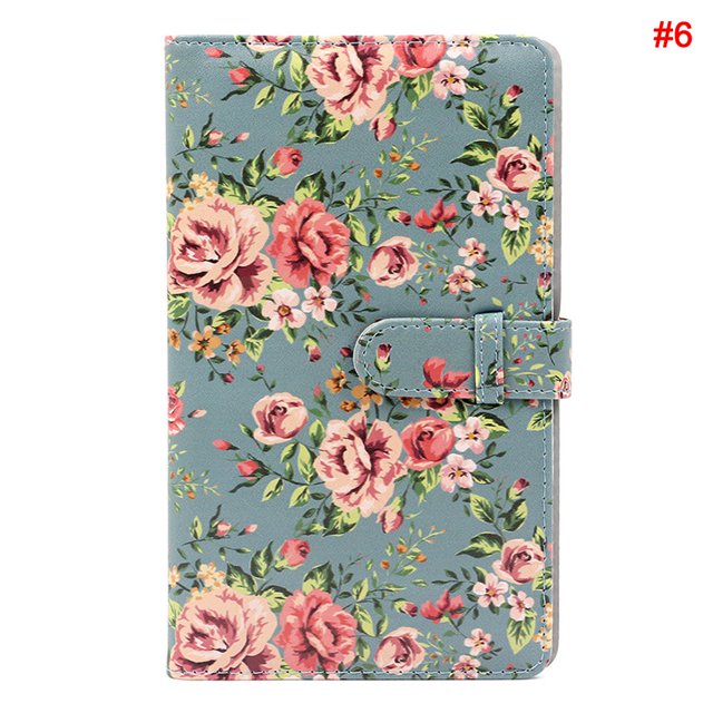 CAROOTU Universal Album Large Capacity Business Card Holder Picture Case 3-inch 96-Photo PU for Bank Card