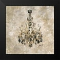 thumbnail image 2 of Wiley, Marta G. 15x15 Black Modern Framed Museum Art Print Titled - Champagne Chandelier, 2 of 5