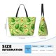 thumbnail image 4 of Fotbe Green Avocado Bolsa de Viaje para Playa - Resistente al Agua, Bolsa Tote de Gran Capacidad y Ligera con 7 Bolsillos para Mujeres y Hombres, 4 of 7