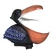thumbnail image 2 of Figura de pelícano, estatua de pájaro, adorno de escritorio de resina moderno, multifunción, estilo nórdico Azul oscuro, 2 of 9