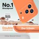 thumbnail image 3 of Funda de Silicona Premium, Forro de Microfibra, a Prueba de Golpes, para iPhone 17 Pro 6.3", Naranja Brillante, 3 of 7